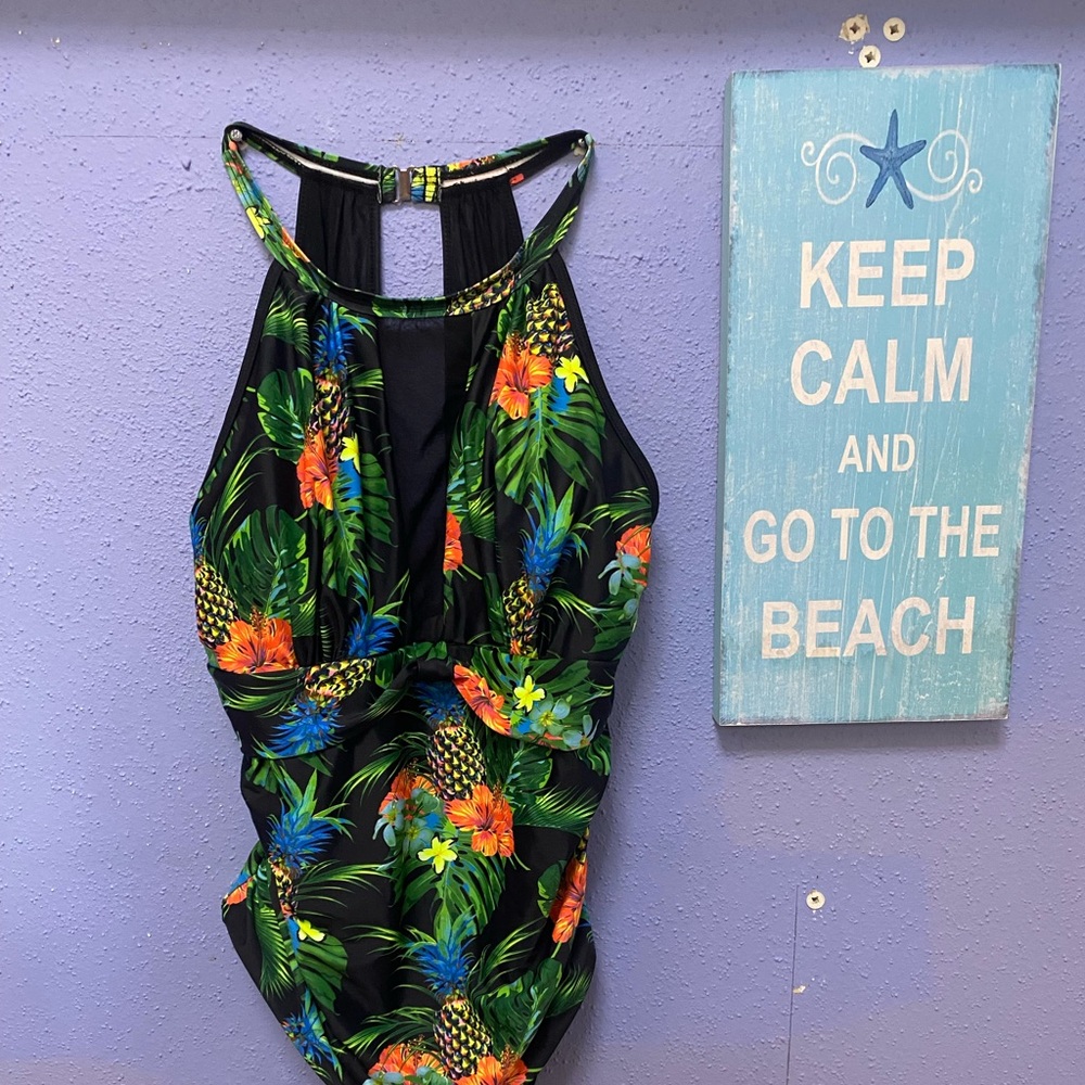 Sexy Halter Swimsuit Cut Down to South America!